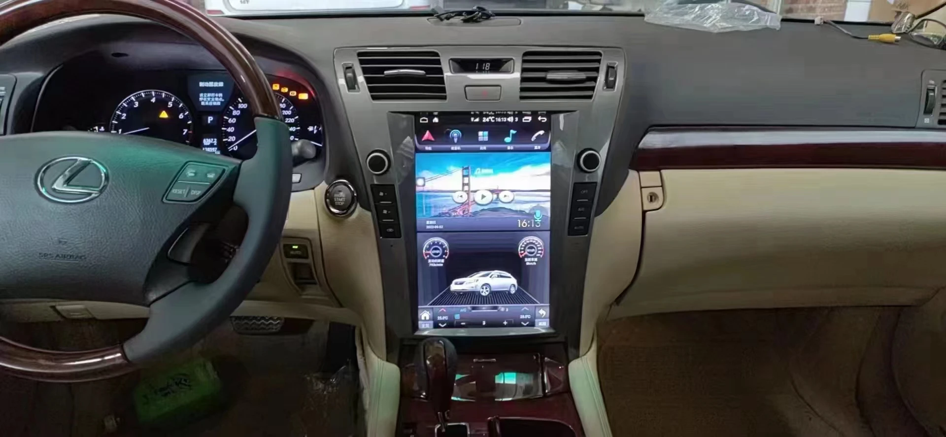 Android 13 8 + 256 ГБ 12 1 &quotTelsa Style Автомобильный мультимедийный DVD-плеер GPS-навигация для