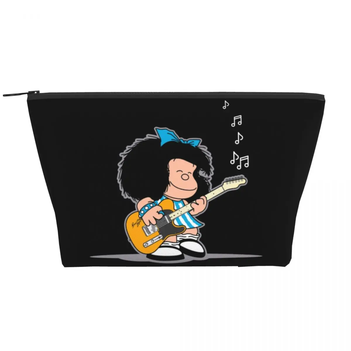 

Дорожная косметичка для комиксов Mafalda Quino, Классическая мультяшная косметичка для манги, органайзер для косметики для женщин, коробка для хр...