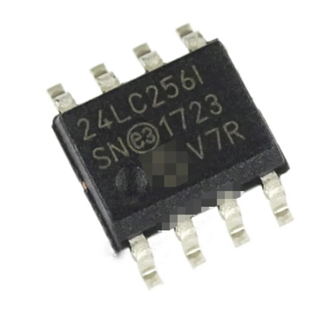 

50Pcs/Lot 24LC256T-I/SN 24LC256-I/SN 24LC256I SOP8 Memory Chips