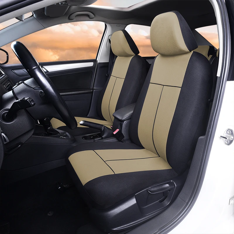Полный комплект чехлов на автомобильные сиденья с подушкой безопасности и сплит