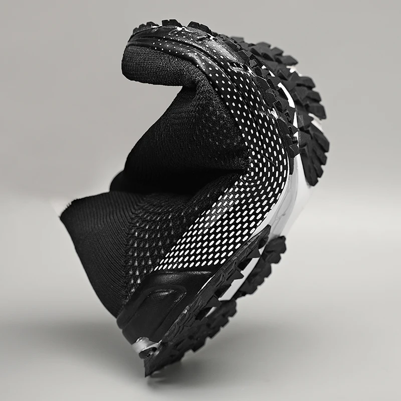 Men's Sneaker Knitted Tennis Shoes Comfortable Men Walking Shoes Man Design Shoe Sneakers Male