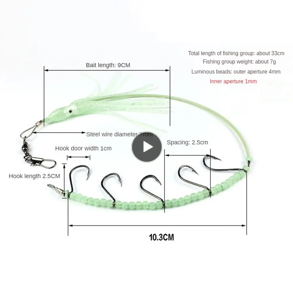 

Long-lasting Luminous Brightness Fishing Gear Bait And Bait The Night Light Card Slot Can Accommodate Night Light Sticks Bait