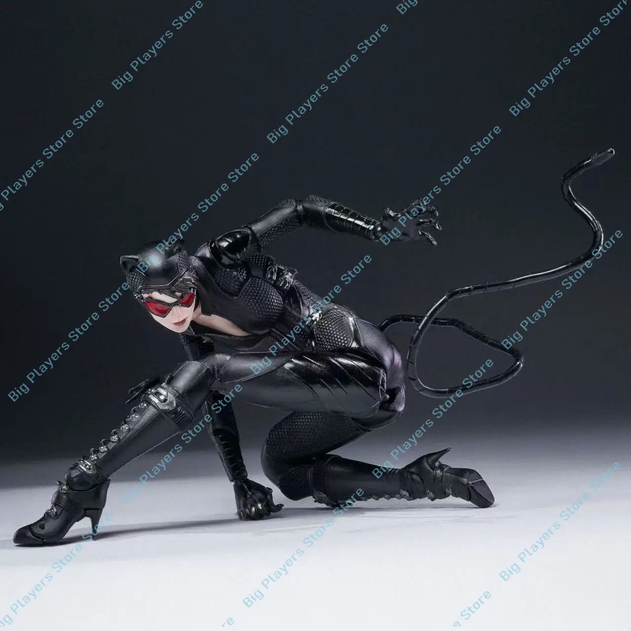 Фото В наличии: Коллекционная подвижная фигурка DC Catwoman (Кэтвумен) из серии Arkham Knight от Yuanye Culture Fine Production, с защитой от УФ-излучения (UPF) №2