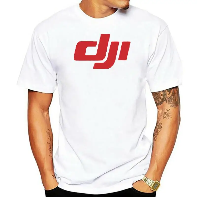 

Dji Professional Pilot Drone T Shirt Summer Short Sleeve Cotton DJI T-shirt Mans Tshirt