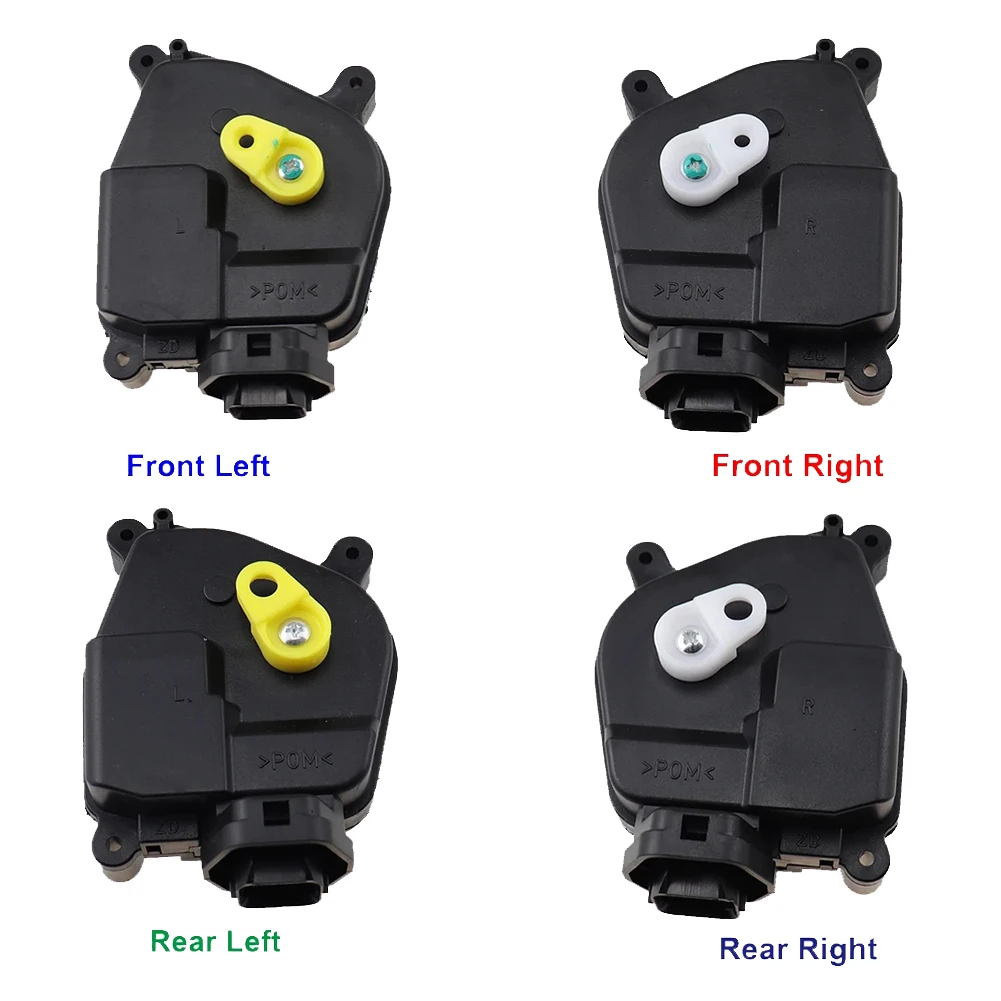 

4Pcs/Lot Front Rear Left Right New Door Lock Actuator Latch 95735-1G020 95736-1G020 for Hyundai Accent Kia Rio 2006-2011