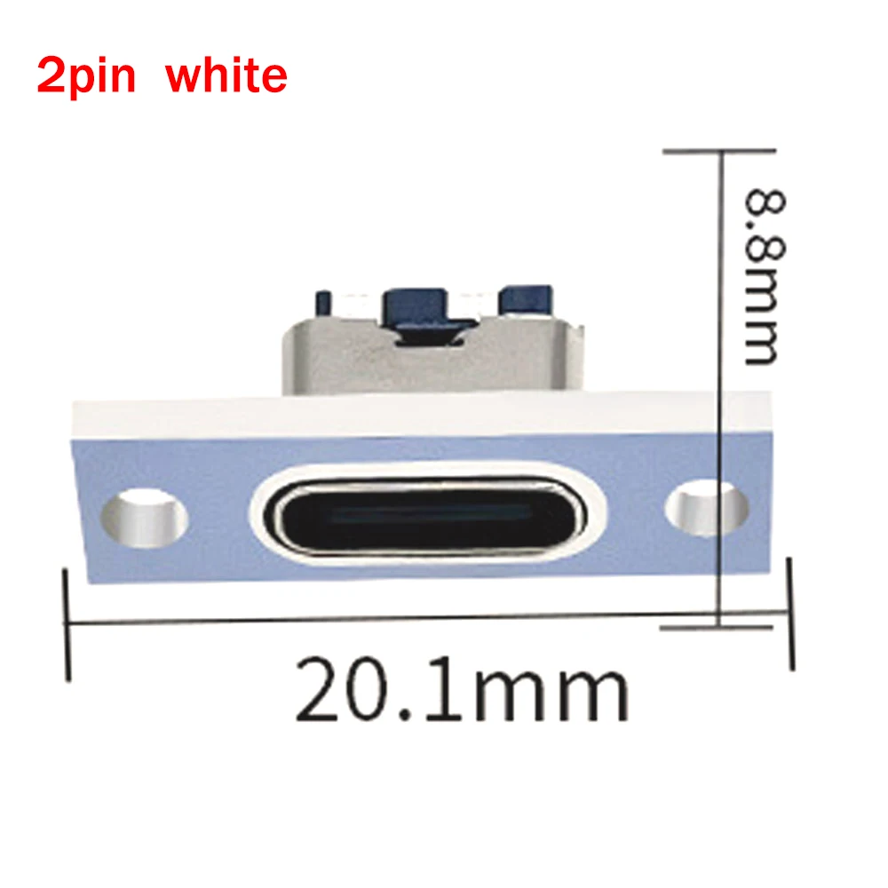 

20/30/50 шт. Type-C 2pin4pin4pin водонепроницаемая полоса линия паяного соединения гнездовой разъем порт для зарядки разъем типа C Connecto