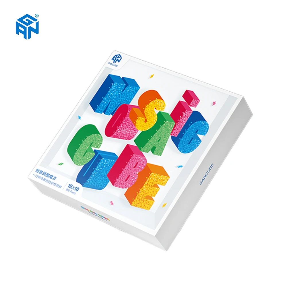 Ecube Mosaic 6x6x6 Magic Cube Puzzle - Креативные Строительные Блоки Мозаика Головоломка