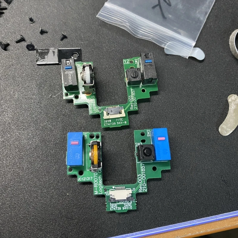 

Independent Button Module External Button Module Micro Switch Button Key Board for logitech G Pro Wireless Mouse 24BB