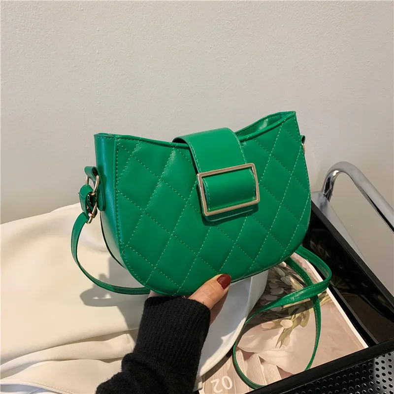 

New Casual Thread Crossbody Bags For Women Fashion Simple Shoulder Bag Ladies Designer Handbags PU Leather Messenger Bags