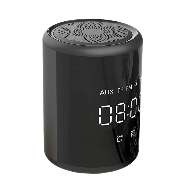 

Светодиодная звуковая панель с будильником, Bluetooth-динамик, домашний кинотеатр, объемная звуковая панель для ПК, ТВ, компьютера, беспроводной...