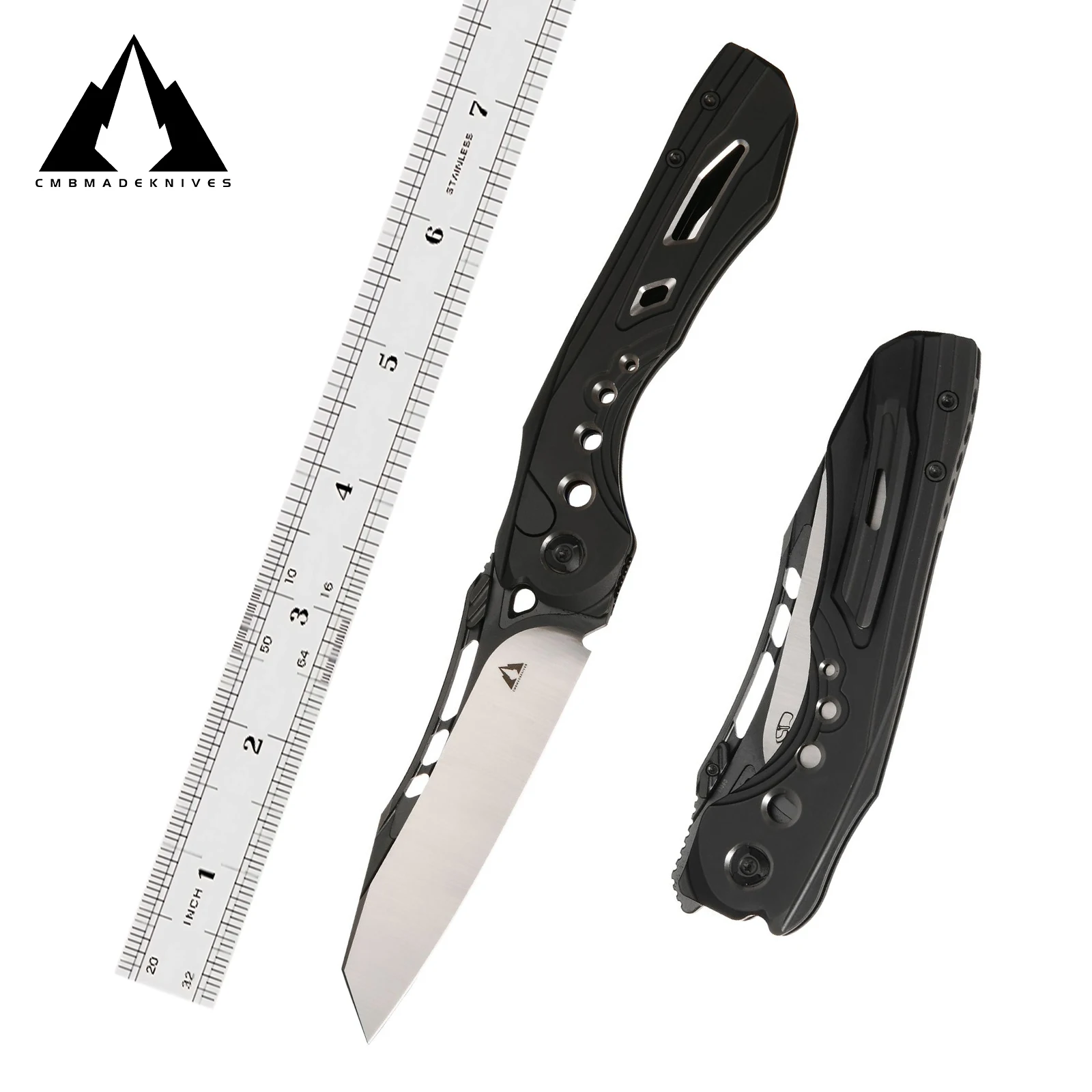 Фото CMBMADEKNIVES Devourer M390 Titanium Handle CMB-16B №1