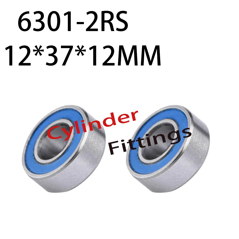 

2 шт. универсальный подшипник для мотоцикла, новый 6300 6301 6302 6303 6304 2RS, детали для мотоциклов, безопасный, прочный, водонепроницаемый