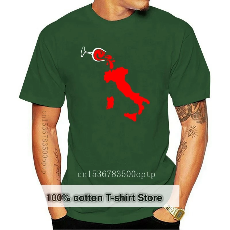 Funny Men t shirt Women novelty tshirt Cool Vino Italy for Wine Lovers T-Shirt