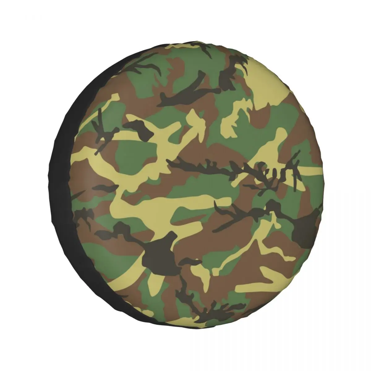 

1pcs Universal Car Spare Tire Covers Case Auto Wheel Tires Woodland Camouflage Vehicle Tyre Waterproof Polyester Bag