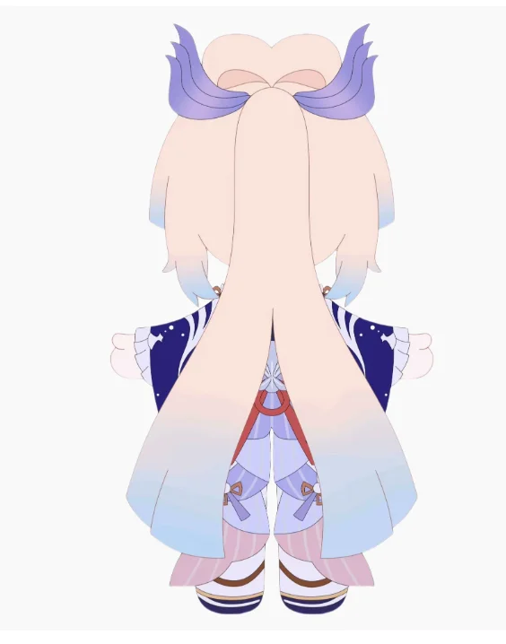 Кукла Genshin Impact Keqing Sangonomiya Kokomi Dolichoscelia для косплея мягкая подушка смены тела