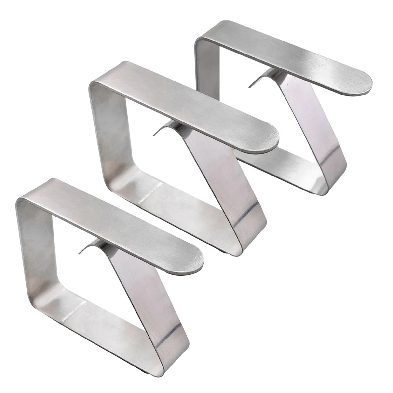 

Tablecloth Clip Thickened Adjustable Stainless Steel Tablecloth Clamp for Outdoor PicnicLarge Size