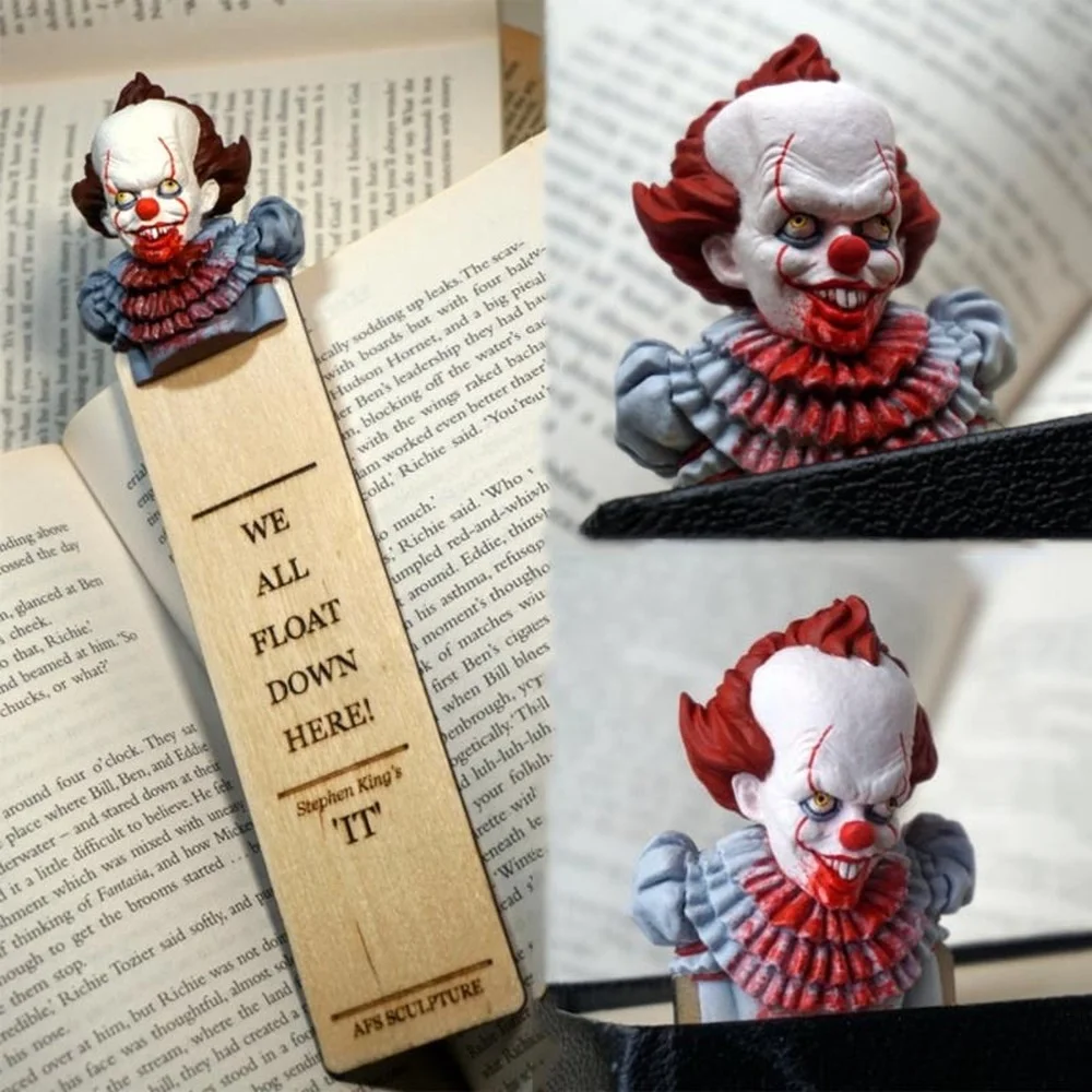 

H. P. Lovecraft Cthulhu Horror Bookmarks Gift Resin Crafts for Fans of Horrorable Novels Horror Resin Embellishment Book Decor