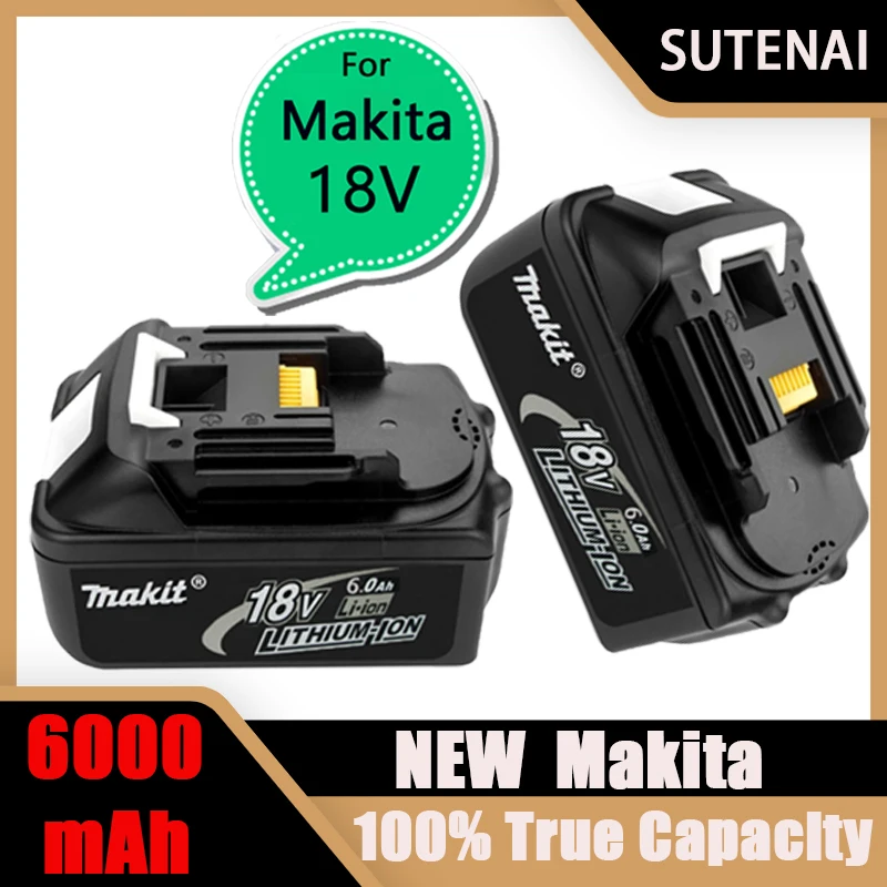 

2022 Upgraded Superbattery 18V Makita BL1860 BL1850B BL1850 BL1840 BL1830 BL1820 BL1815 LXT-400 Replacement Lithium Battery