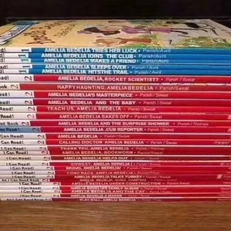 

Clickable Version 28 PCS/Set I Can Read Amelia Bedelia Классическая книга с рассказами для детей Раннее Обучение английская книга с рисунками