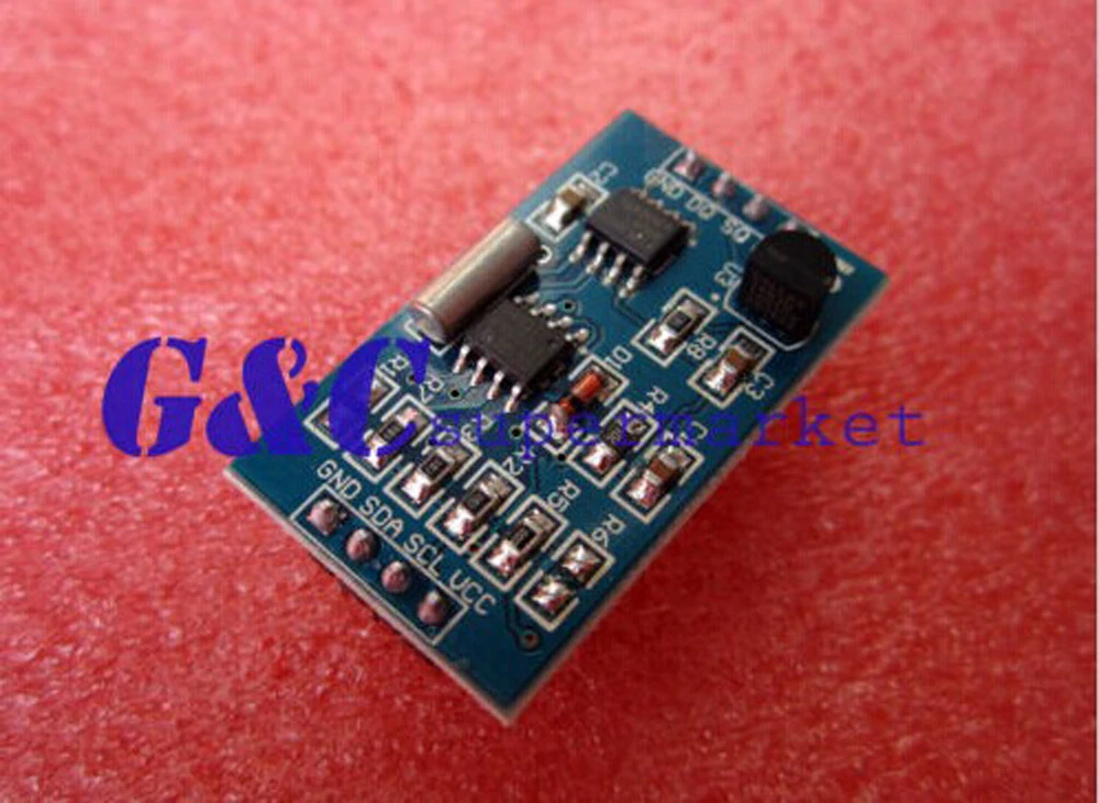 

Цифровой датчик температуры DS1307 + AT24C128 + DS18B20, часовой модуль с триадом для электроники «сделай сам», 5 шт.