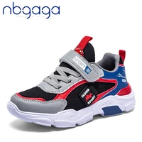 nbgaga childrens fashion sports shoes boys girls running outdoor sneakers breathable soft bottom kids lace up jogging shoes