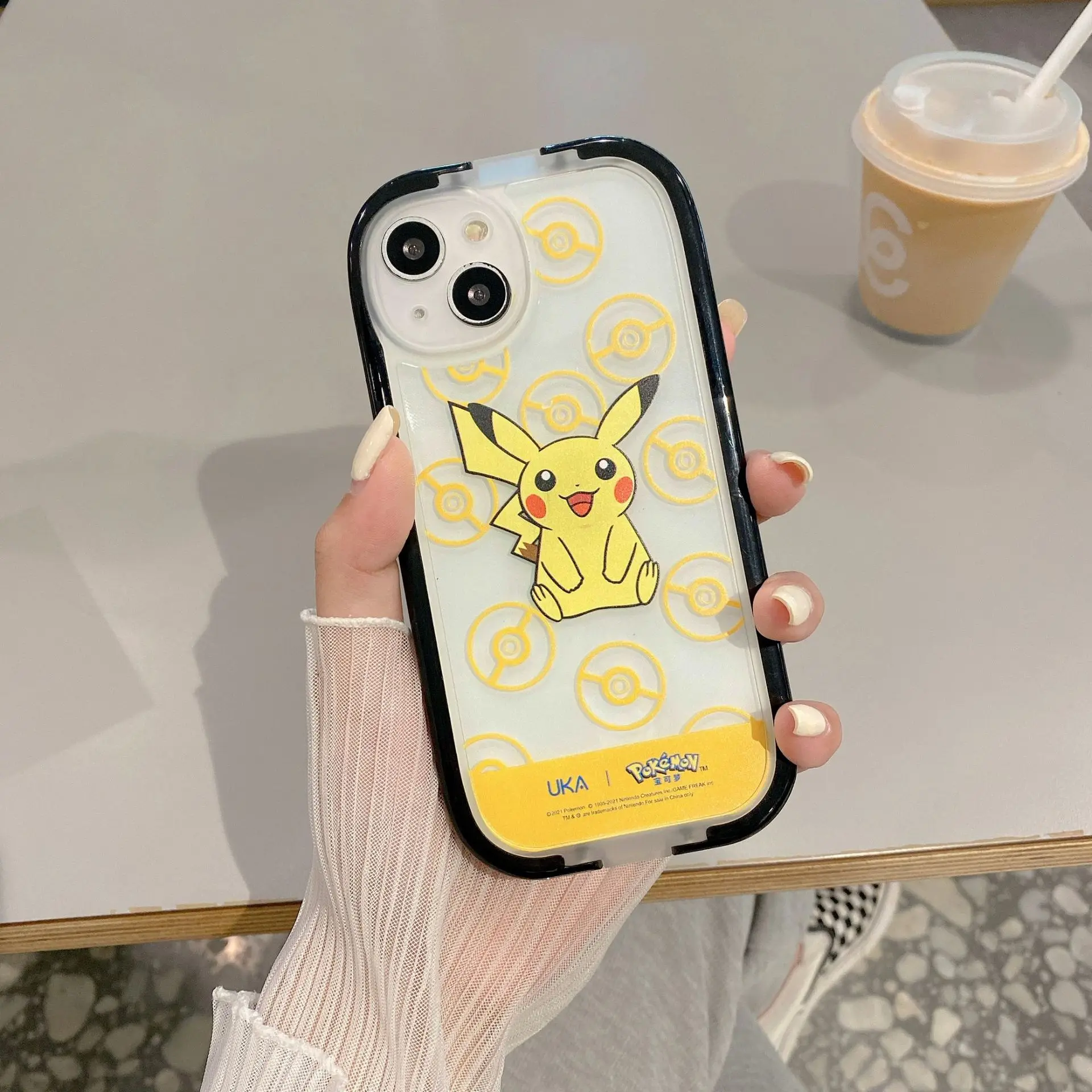 Pikachu Phone Case for Iphone 12 Pro Max Double Bracket  Pokemon for Iphone 14 13 12 11 Pro Max Xr X Xs Max Cartoon Back Cover
