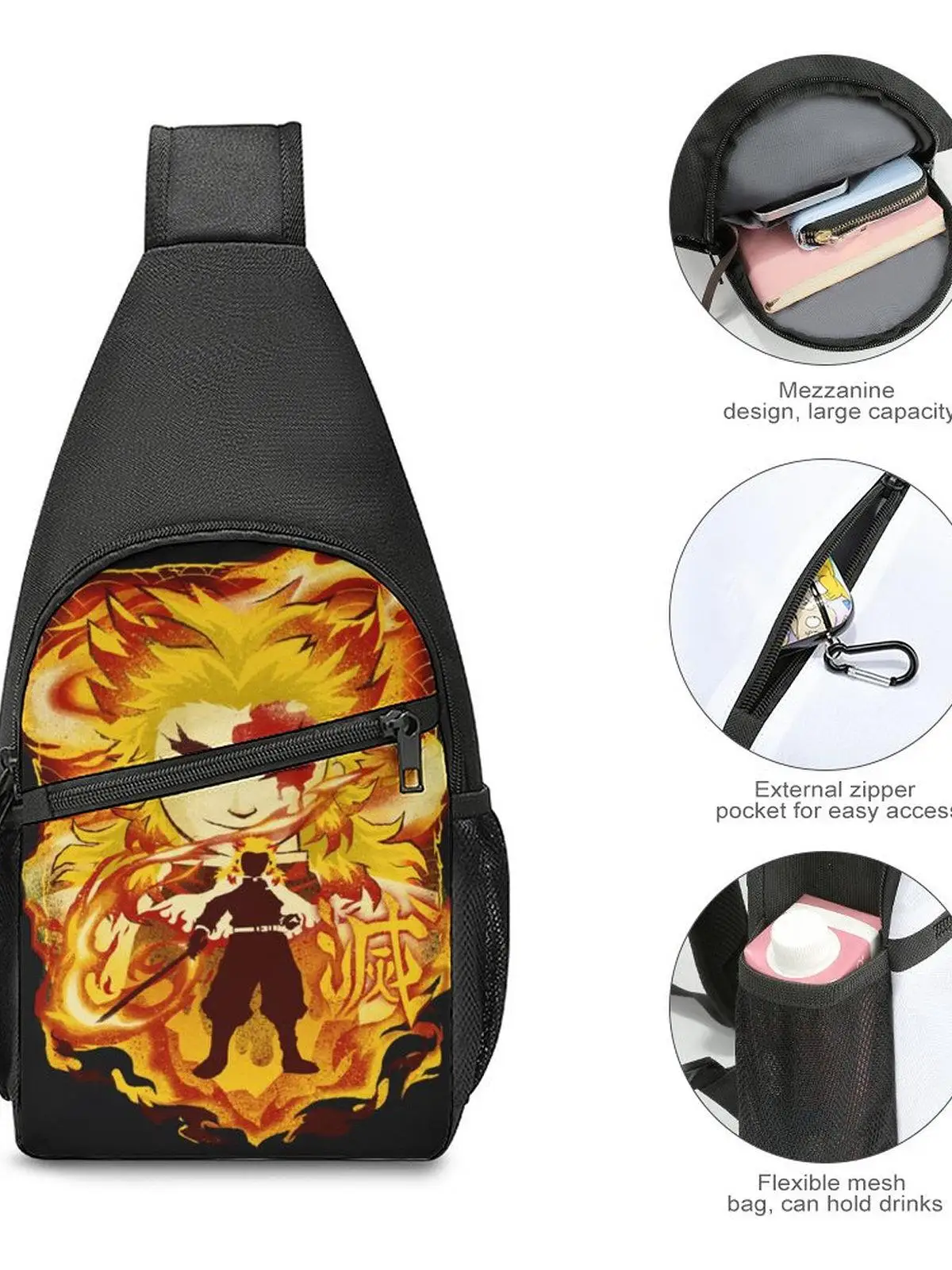 Anime sling bag Mens Fashion Bags Sling Bags on Carousell