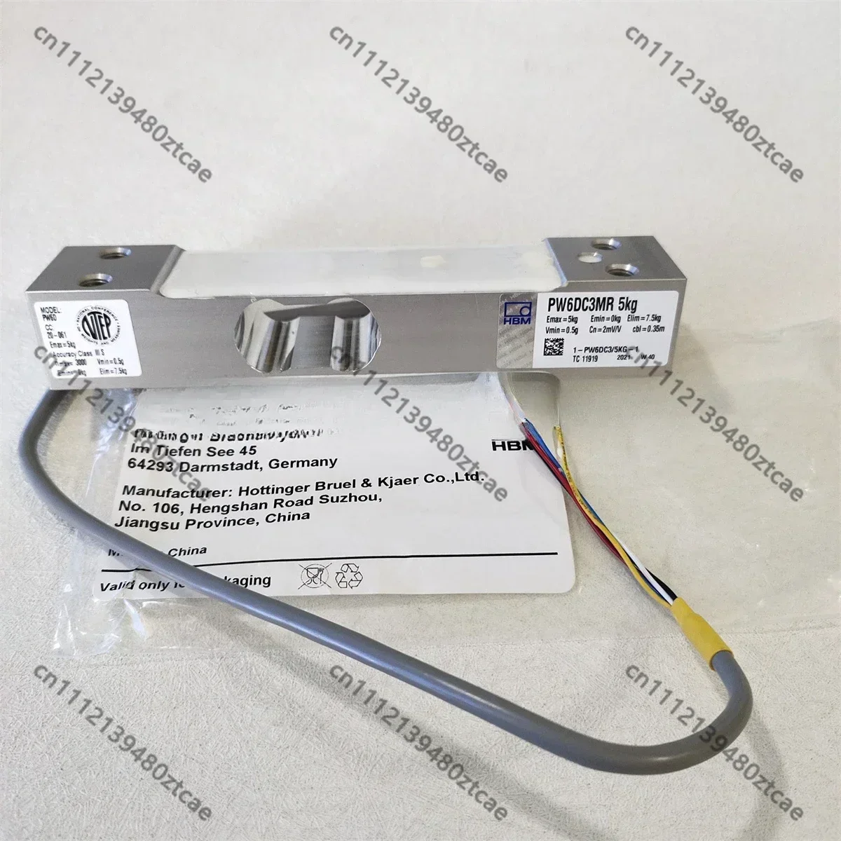 Фото Тензодатчик PW6DC3MR, высокоточный датчик веса, опционально 3кг/5кг/10кг/15кг/20кг/30кг/40кг, промышленный измерительный модуль №1