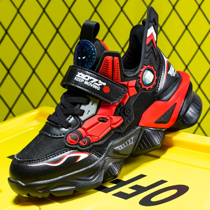 

New Children Sneakers Shoes Boys 7-12 Years Mesh Breathable Kids Casual Running Sports Shoes tennis Boys Sneakers Free Shipping