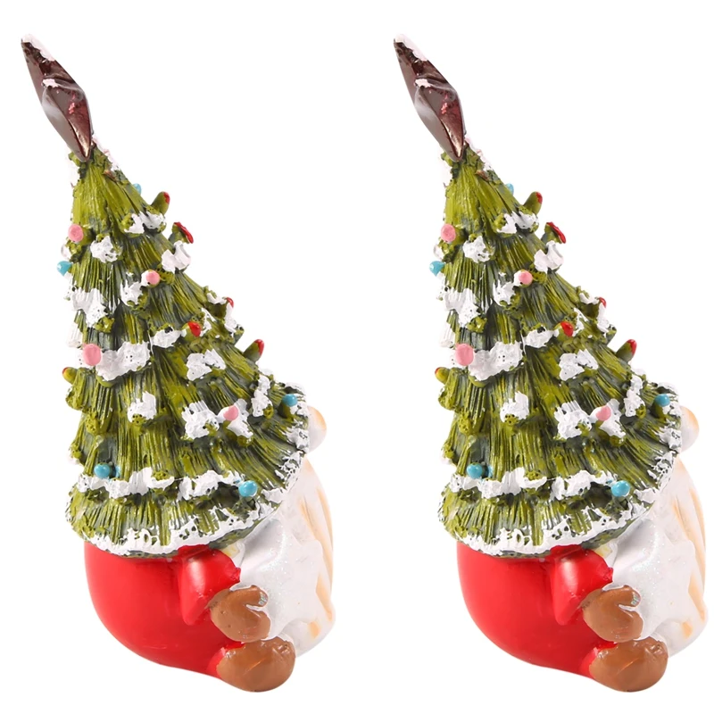 

Карликовая Рождественская елка, настольная Рождественская елка, освещение для рабочего стола, Классическая серия, рождественские украшения из смолы
