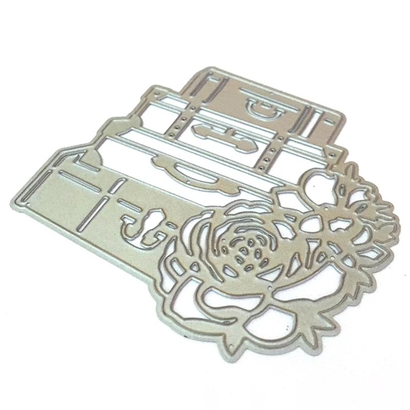 

Luggage Flower Embossing Knife Mold Carbon Steel Mould for Card Making