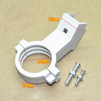 10 pcs high quality thickened high frequency head clamp ku high frequency head bracket clip fixed white clinker
