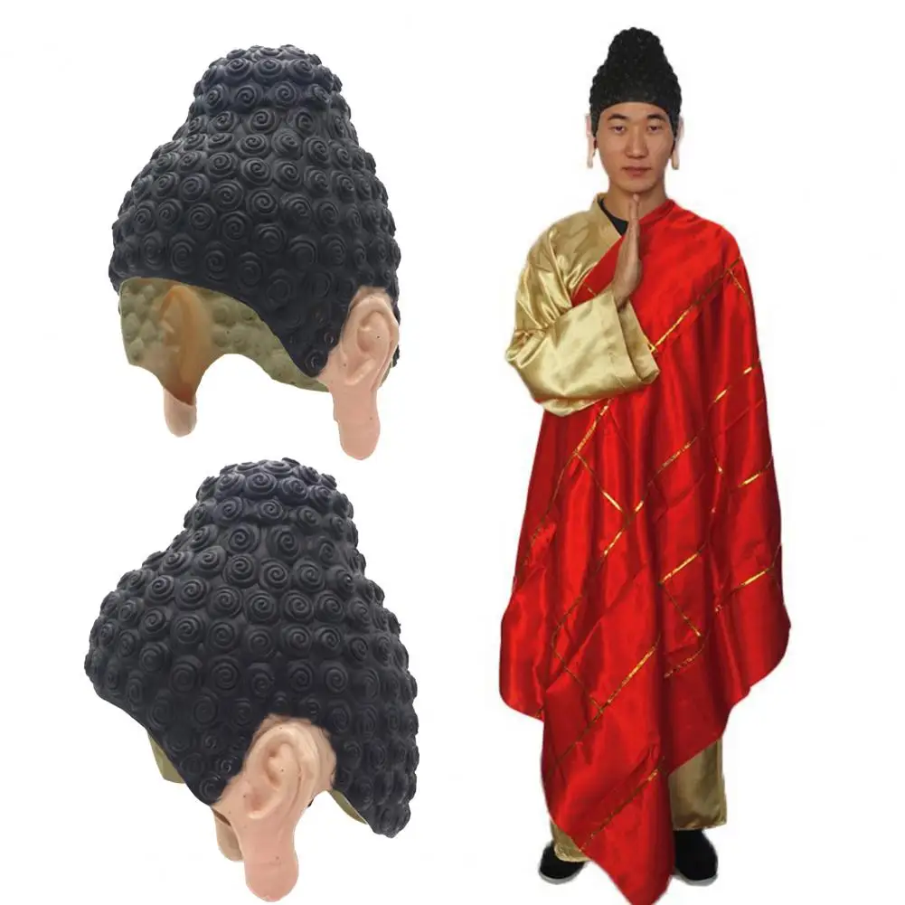 

Swim Caps Buddha Swimming Hat Unique Shape Halloween Funny Cosplay Costume Mask Parties Themed Events Headgear Party Accessories