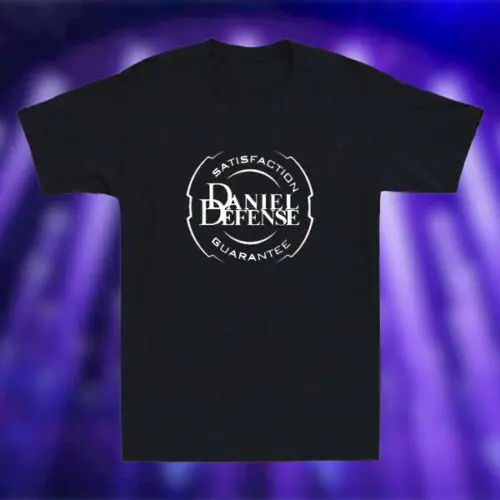 

Daniel Defense Logo Men's Black T-Shirt Cotton Tee