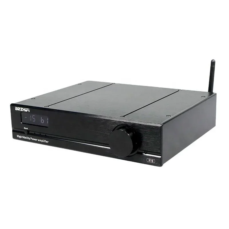 Фото В наличии BRZHIFI X10 Мощный цифровой усилитель с поддержкой APTX BT 5.0, TPA3251, PCM5102A, декодер HIFI, стерео аудиоусилитель, USB, RCA, DAC, 300W №1