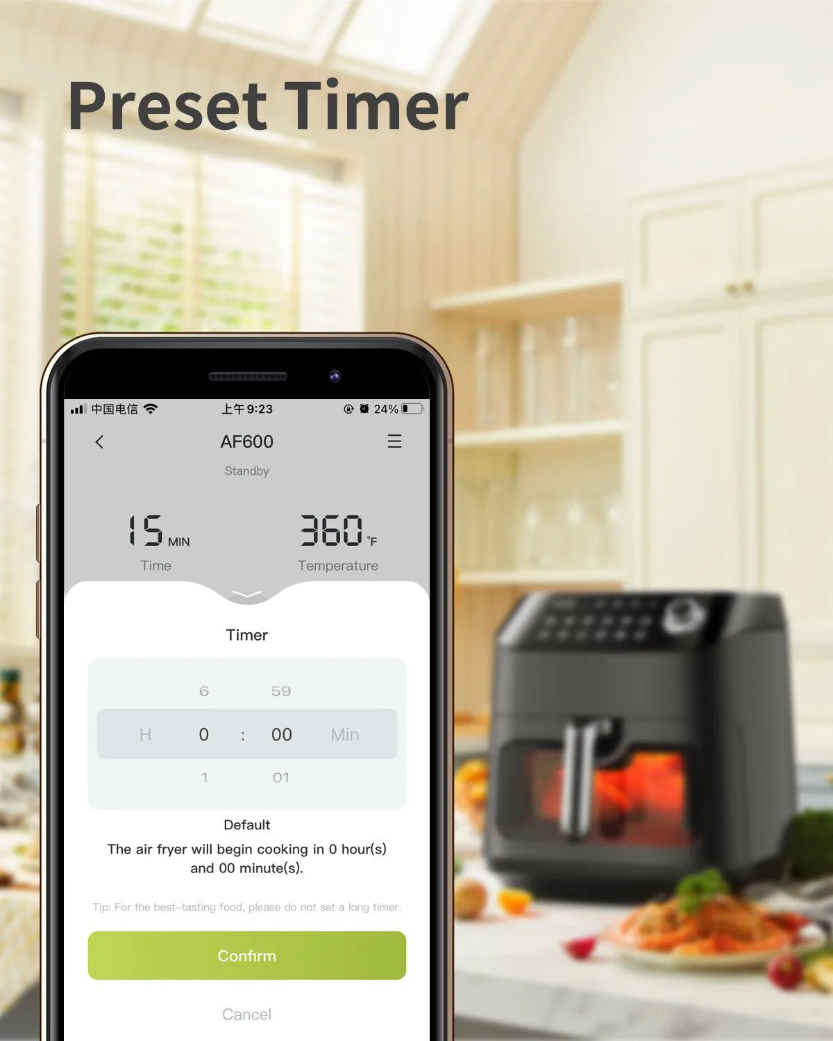 Видимые фритюрницы без масла цифровая духовка машина электрические с горячим