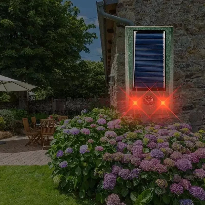 Ультразвуковой репеллент от вредителей для животных на открытом воздухе со