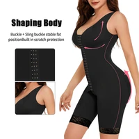 women waist trainer full body shaper tummy slimming shaping belly control butt lifter plus size bodysuit lingerie