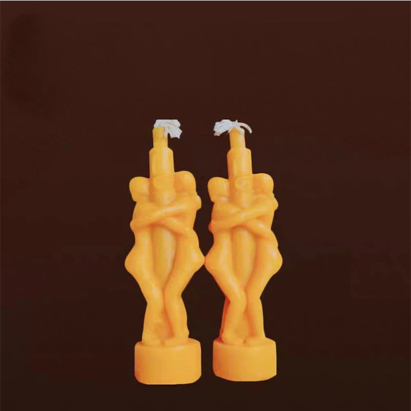 

1PCS Buddha Ritual Candle Unscented Lover Wish Pray Candles Yellow Red Color Male Female Huge Candle