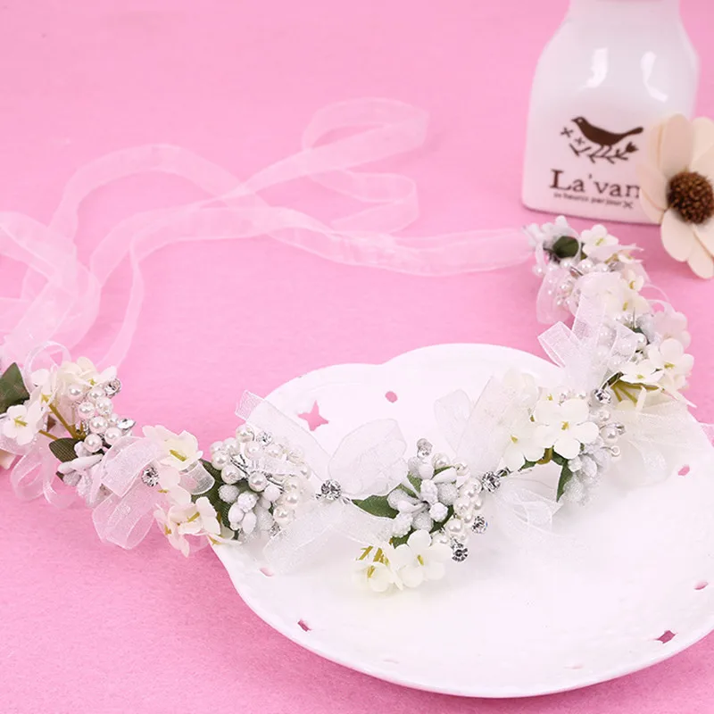 Цветной венок с кристаллами