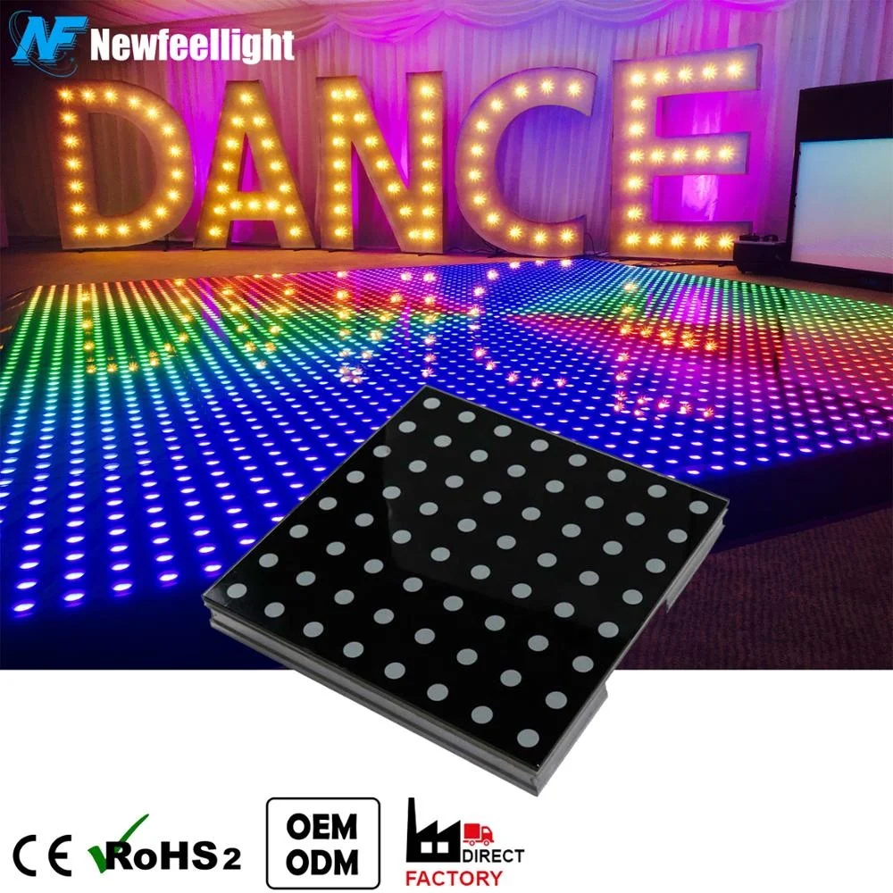 

High Quality certified disco lights pole dance floor uv panel light party Factory outlet