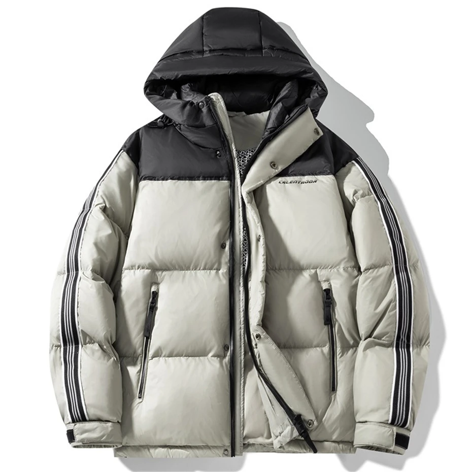 Зимний пуховик мужская куртка-пуховик пуховое пальто-карго мужское зимнее
