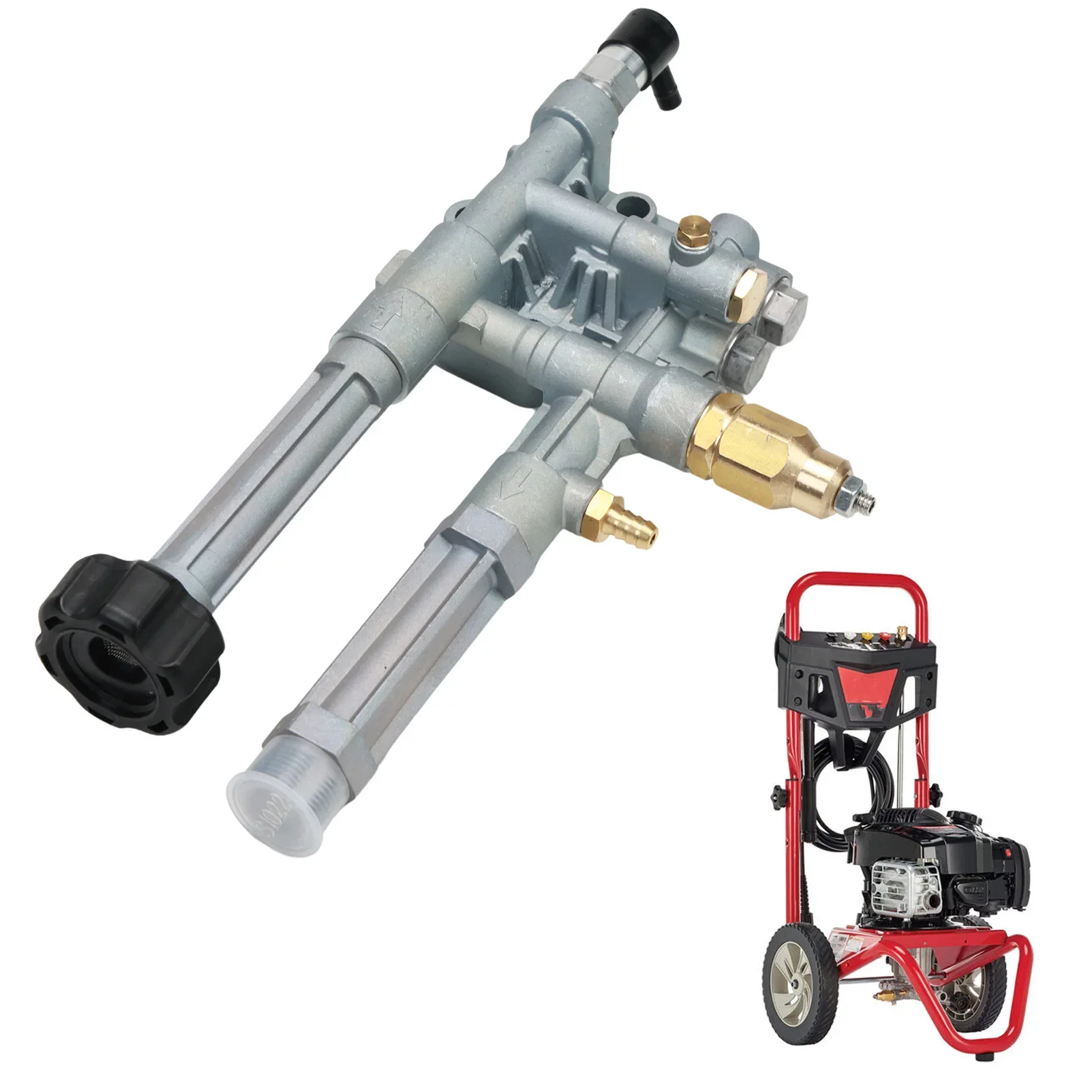 Головка насоса мойки высокого давления заменяет AR42940 AR42518 AR43061 для Troy Bilt John Deere SRMW и