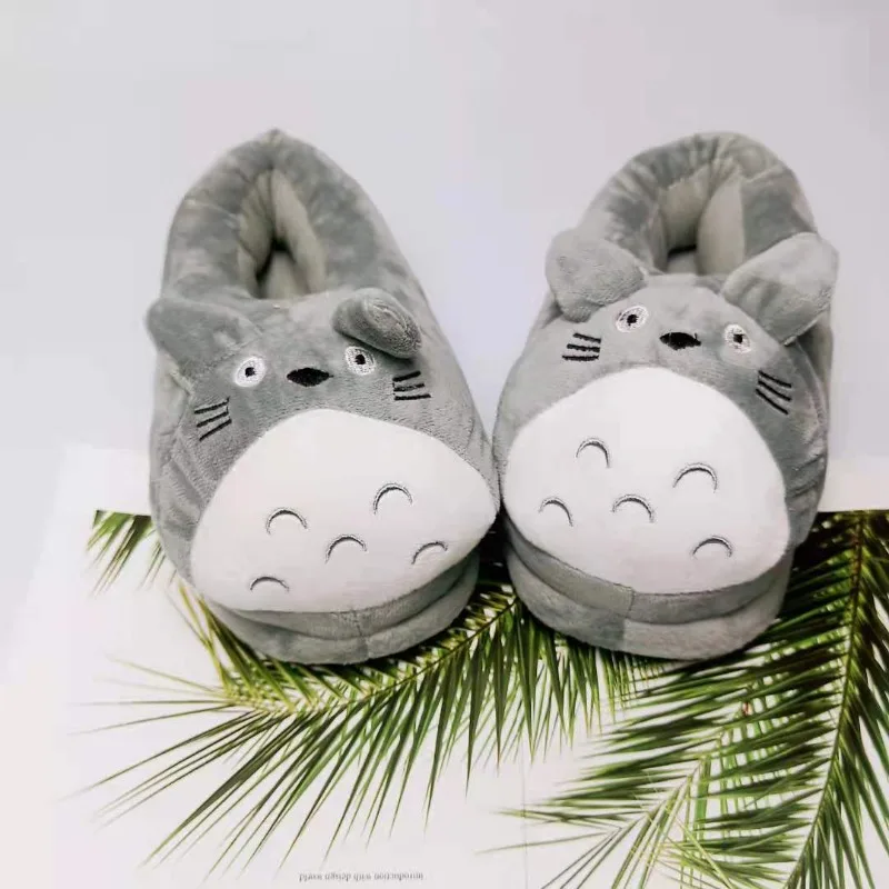

Cotton Cat Slippers Men Bedroom House Women Poop Shoes Soft Warm Plush Indoor Loafers Fashion Funny Cute Winter Boys Slides