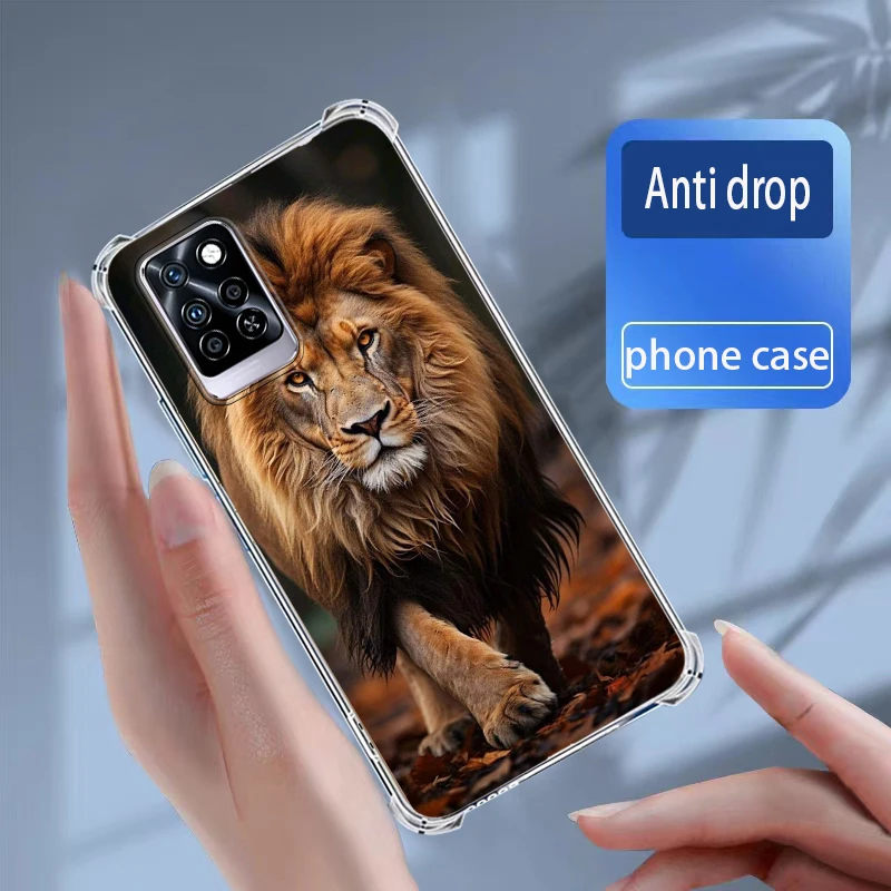 Чехлы infinix Note10 Pro/X695 мягкий силиконовый прозрачный чехол из ТПУ для телефона