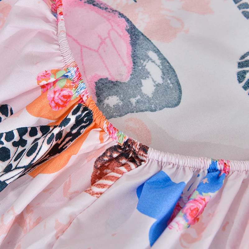 Постельное белье королевского размера дышащее постельное 90x200 см удобное для