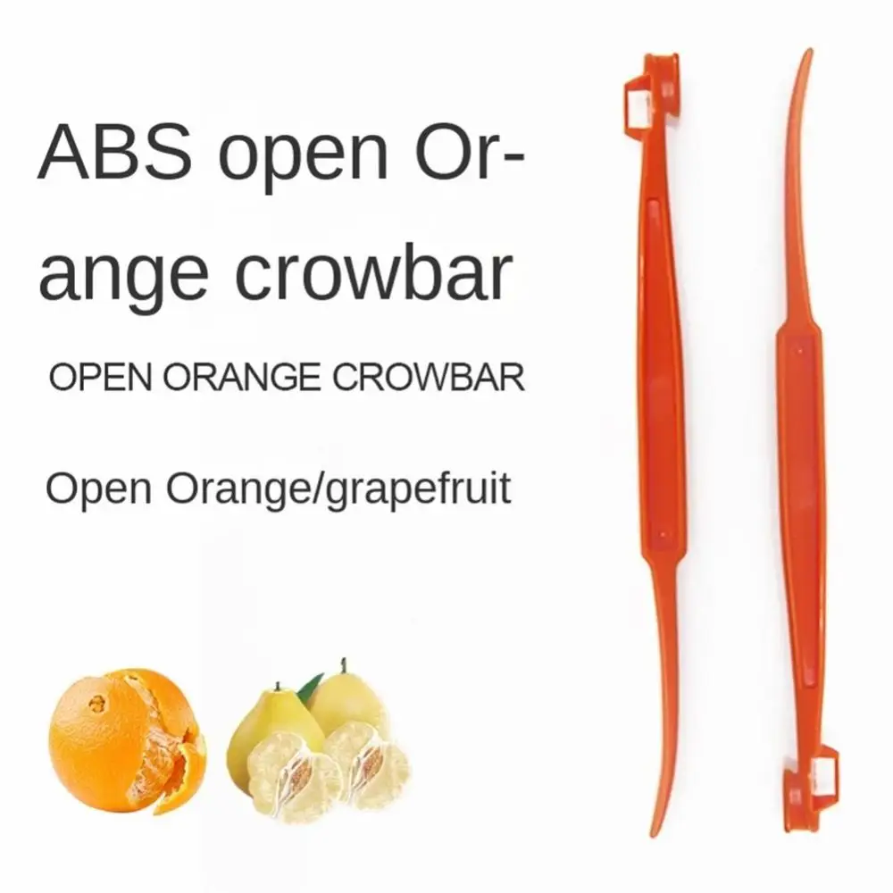 1/2шт. Апельсиновый чистик из пластика, портативный нарезчик для чистки кожуры, открывалка, нож для снятия кожуры фруктов, кухонное приспособление.