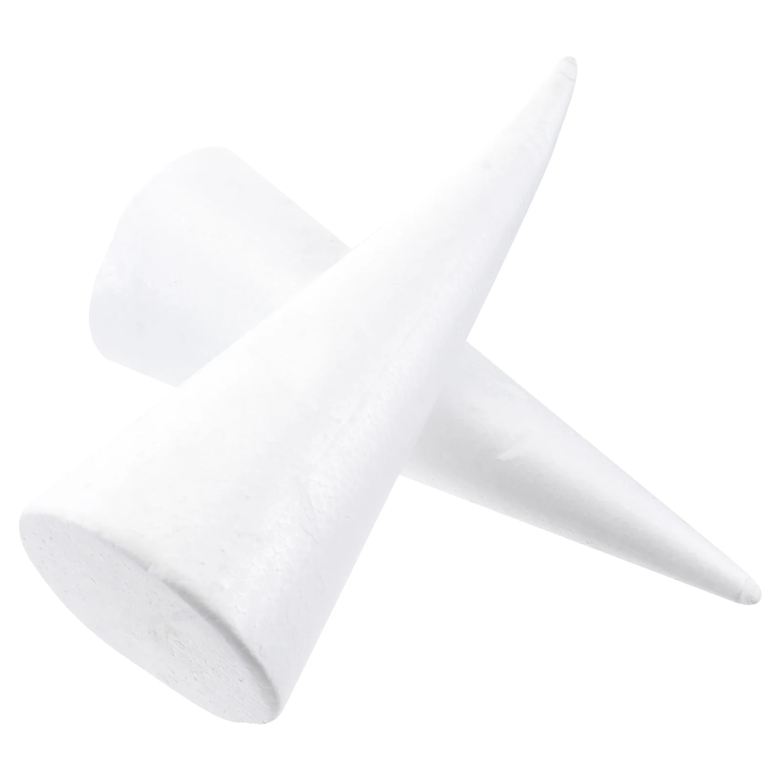 

Cone Cones Crafts Craft Styrofoam Christmas Tree Diy White Polystyrene Children Floral Ornament Kids Modeling Pine Wreaths