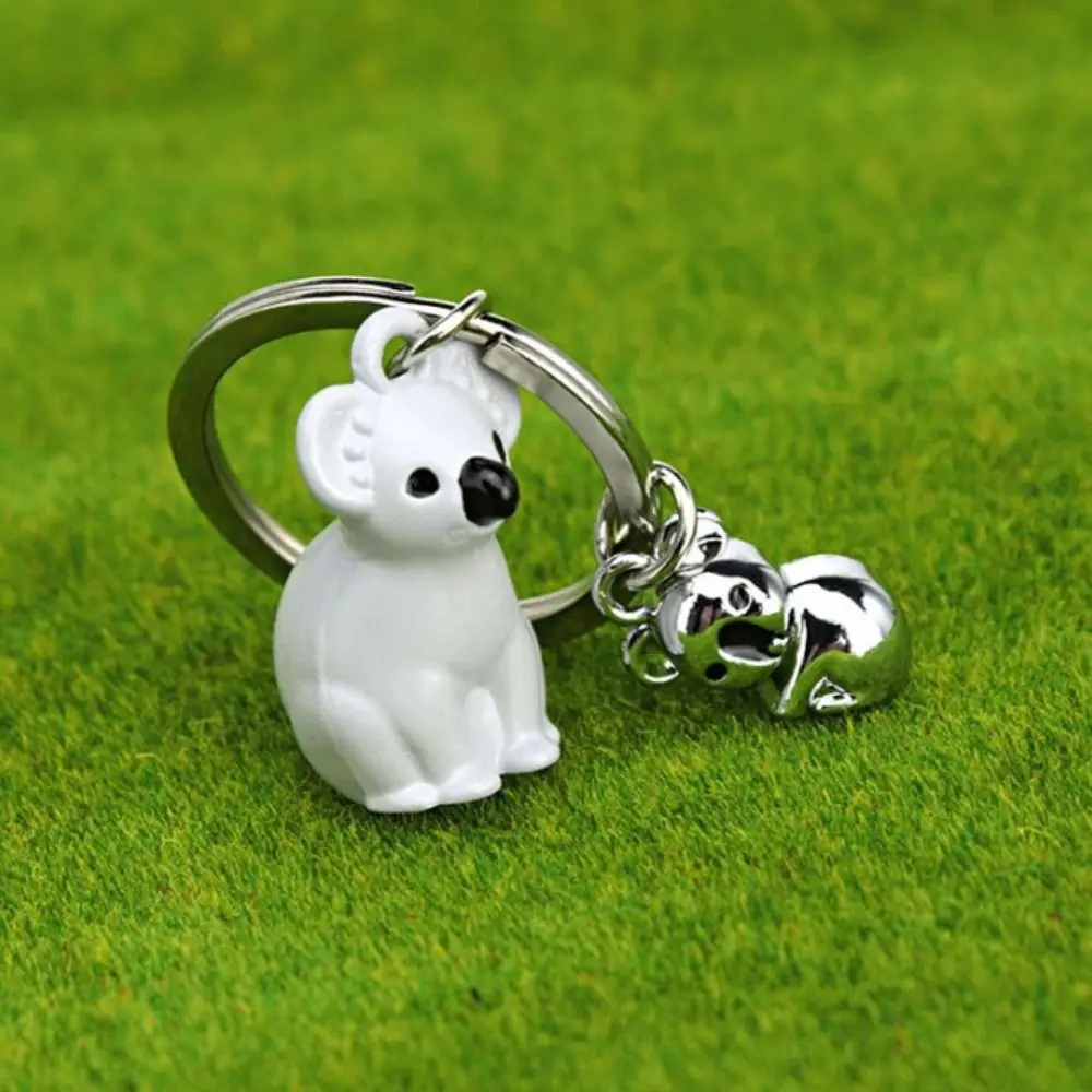 2 шт. парные подвески милый брелок для ключей Koala Гладкий декоративные