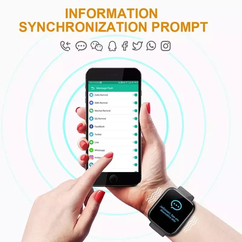 Smart Watch For Android Women'S Men'S Children'S Smartwatch Fitness Watches Bracelet Men Smart Watch For Women Smart enlarge